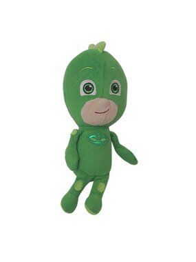 PJ Masks Gekko Plush Toy 9" Green Hero Stuffed Animal Disney Junior